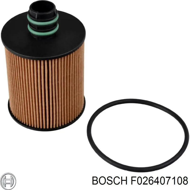 F026407108 Bosch фільтр масляний