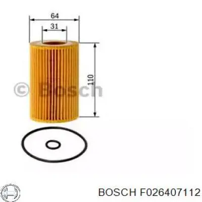 Масляний фільтр двигуна Bosch F026407112 ціна, від 7.85 USD