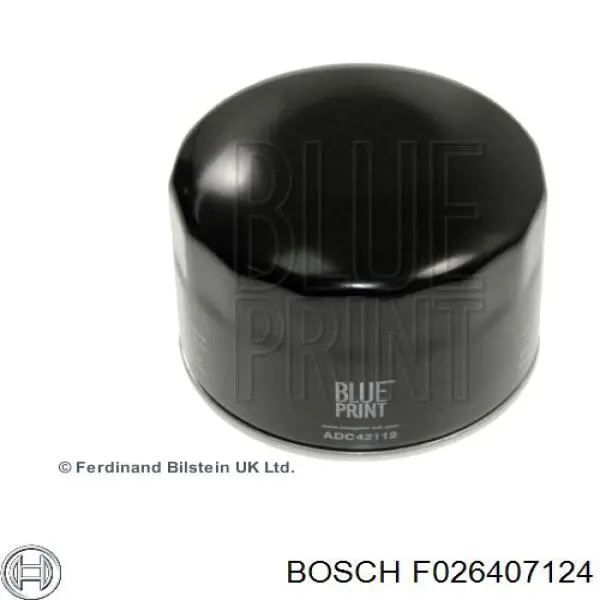 Фільтр масляний Bosch F026407124