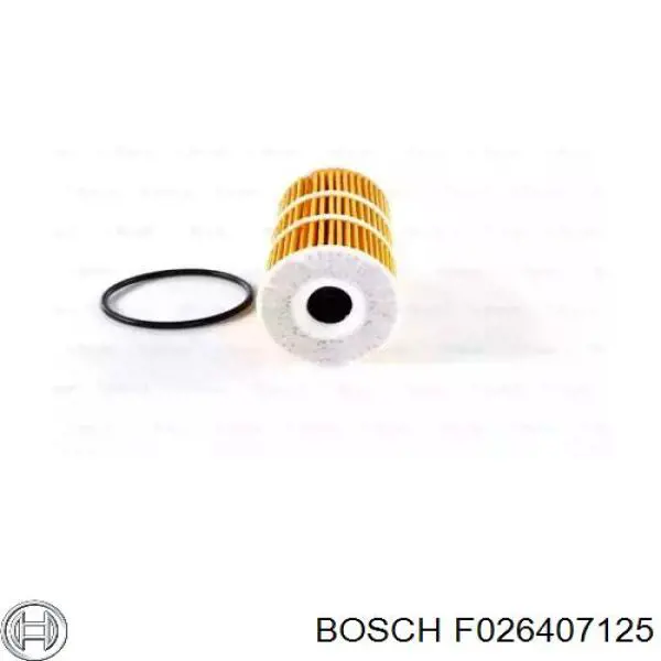 Масляний фільтр двигуна Bosch F026407125 ціна, від 7.48 USD
