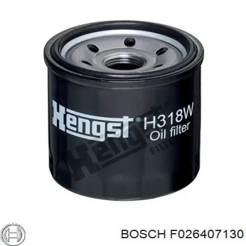 Фільтр масляний Bosch F026407130
