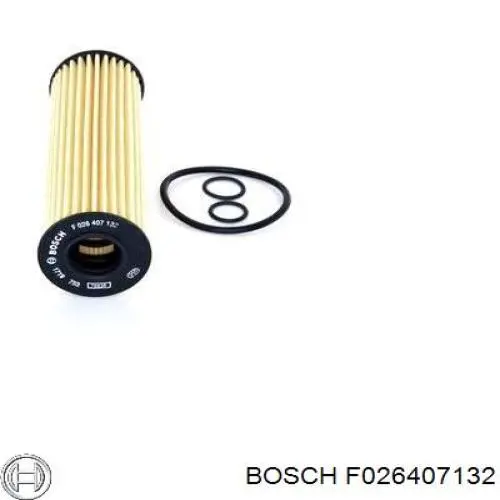 Масляний фільтр двигуна Bosch F026407132 ціна, від 8.15 USD