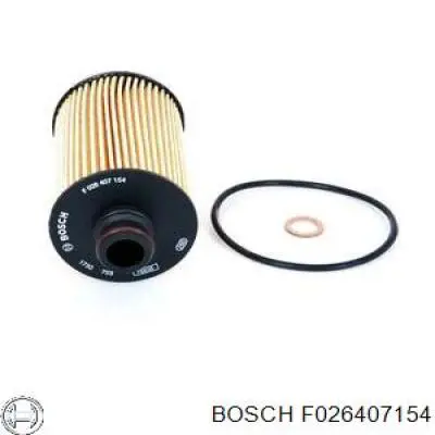 F026407154 Bosch фільтр масляний