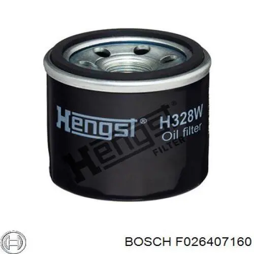 F026407160 Bosch Фільтр масла
