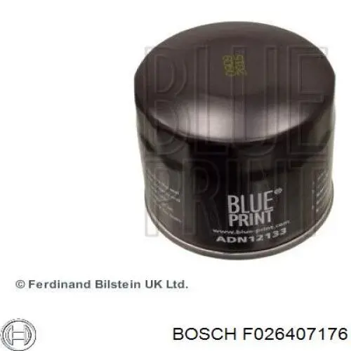 Масляний фільтр двигуна Bosch F026407176 ціна, від 7.73 USD