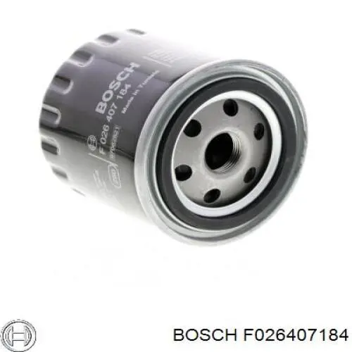 F026407184 Bosch фільтр масляний
