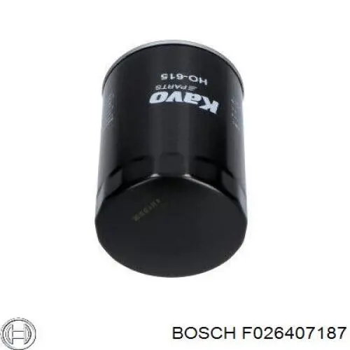 Масляний фільтр двигуна Bosch F026407187 ціна, від 10.28 USD