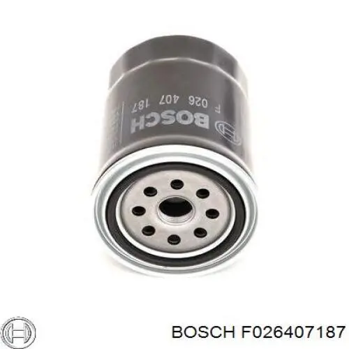 F026407187 Bosch фільтр масляний
