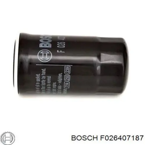 Фільтр масляний Bosch F026407187