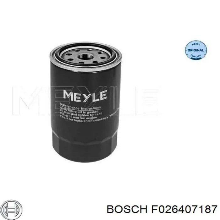 F026407187 Bosch Фільтр масла