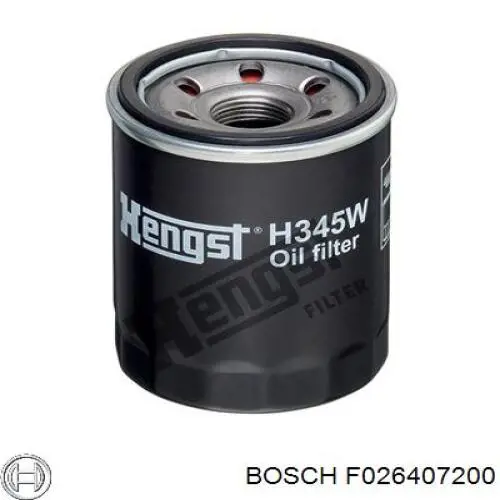 Фільтр масляний Bosch F026407200