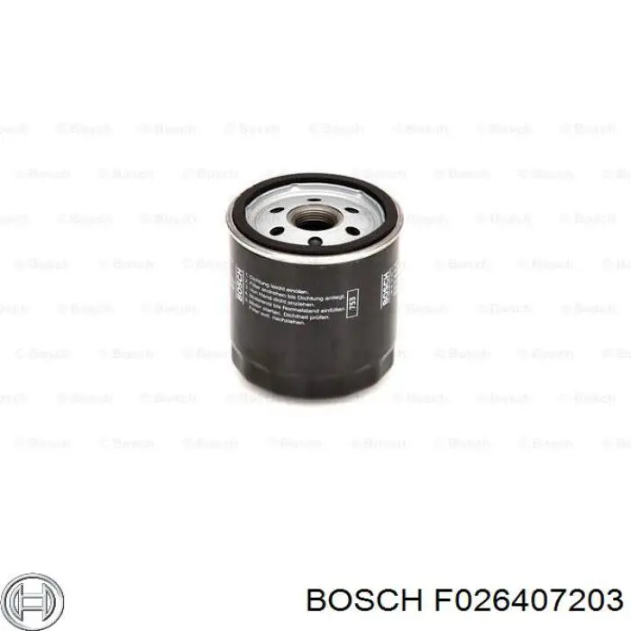 Фільтр масляний Bosch F026407203
