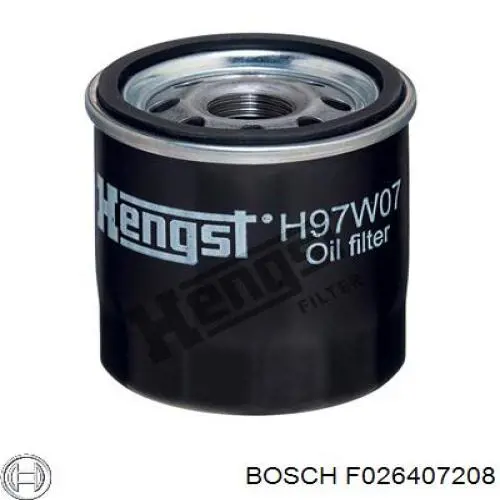 Фільтр масляний Bosch F026407208