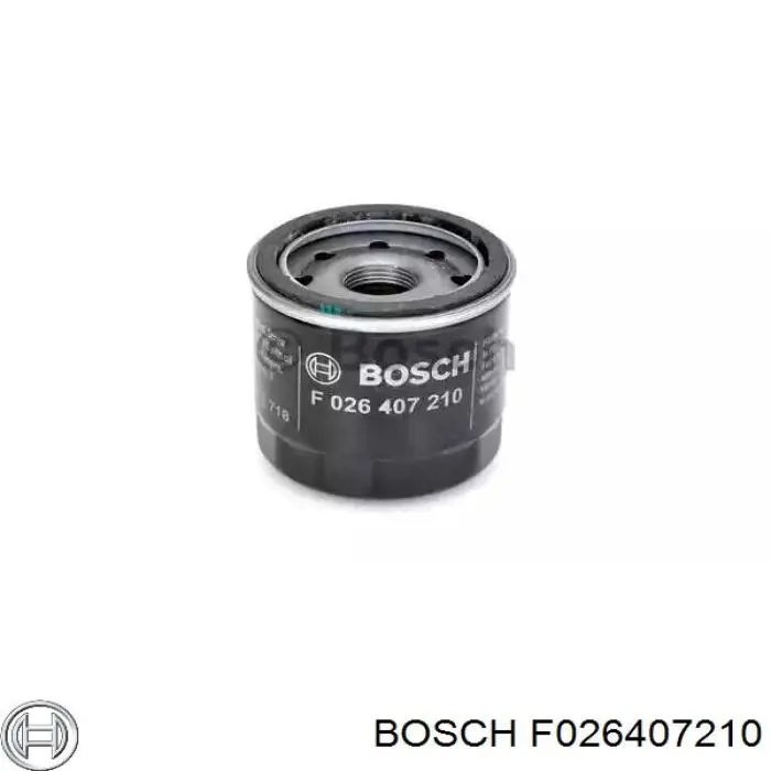F026407210 Bosch фільтр масляний