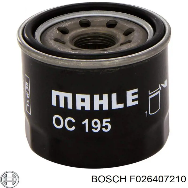 Масляний фільтр двигуна Bosch F026407210 ціна, від 4.75 USD
