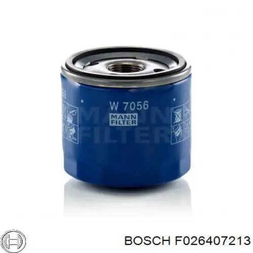F026407213 Bosch Фільтр масла