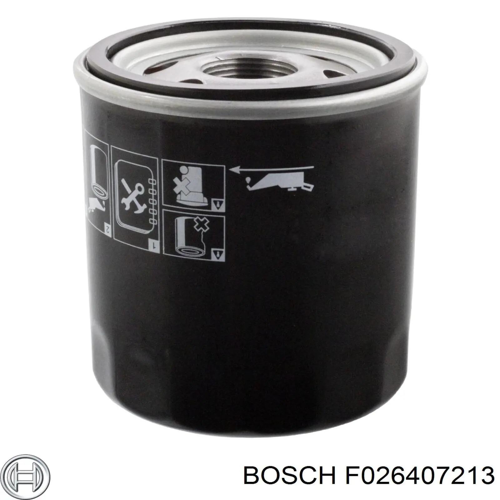 Масляний фільтр двигуна Bosch F026407213 ціна, від 9.60 USD