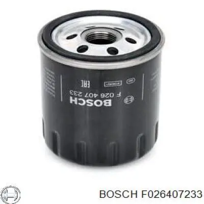 F026407233 Bosch Фільтр масла