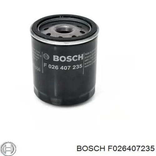 Масляний фільтр F026407235 Bosch