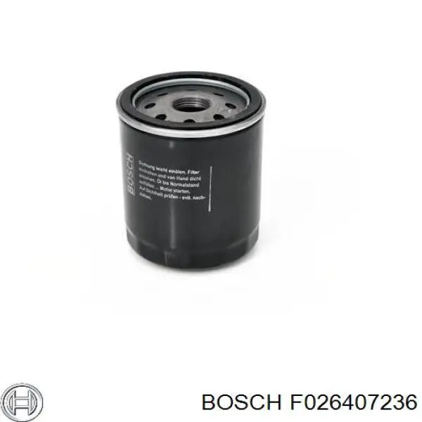 F026407236 Bosch фільтр масляний