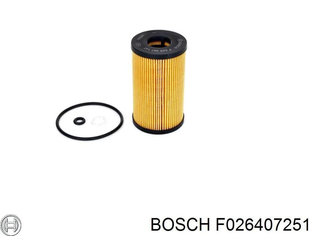 Фільтр масляний Bosch F026407251
