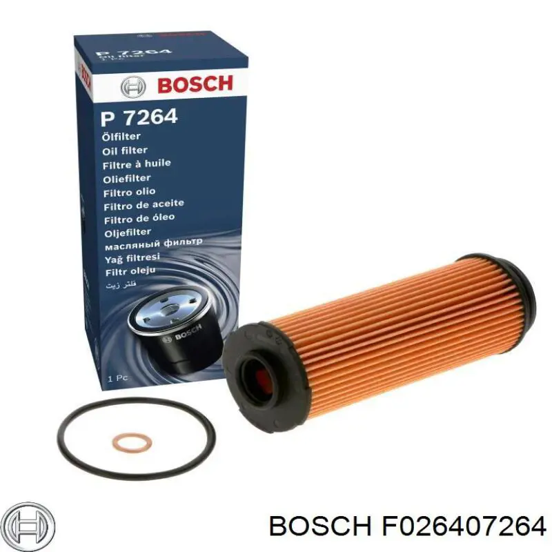 Фільтр масляний F026407264 Bosch