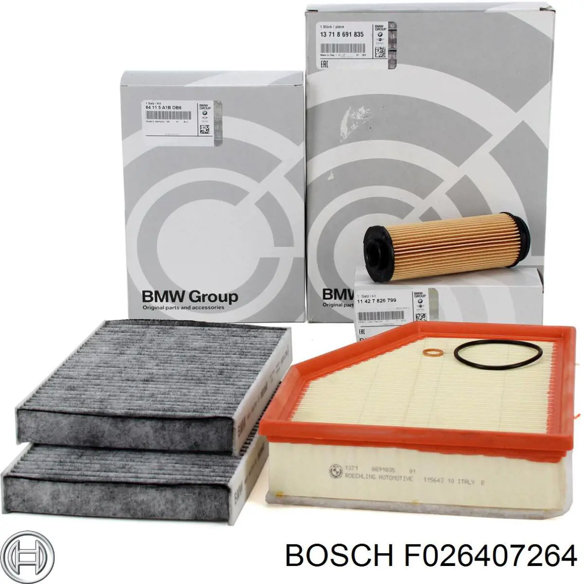 F026407264 Bosch Фільтр масла