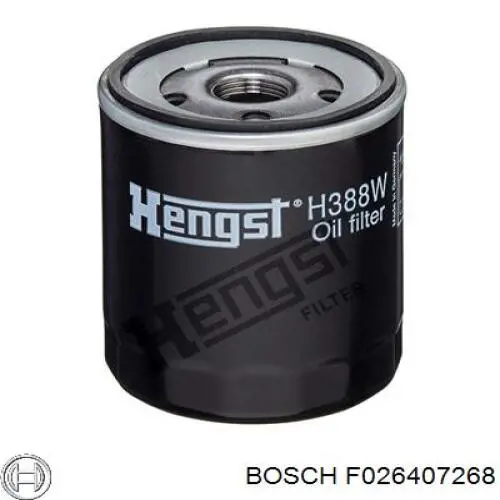 F026407268 Bosch фільтр масляний