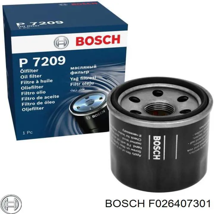 Фільтр масляний Bosch F026407301