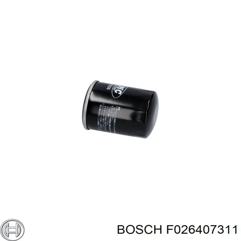 Масляний фільтр двигуна Bosch F026407311 ціна, від 8.28 USD