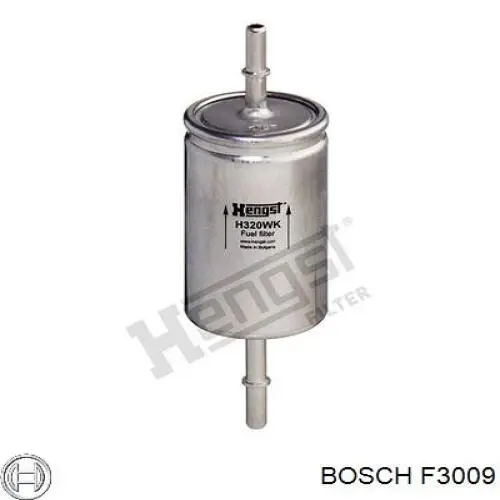 Фільтр тонкого очищення палива Bosch F3009 ціна, від 8.92 USD