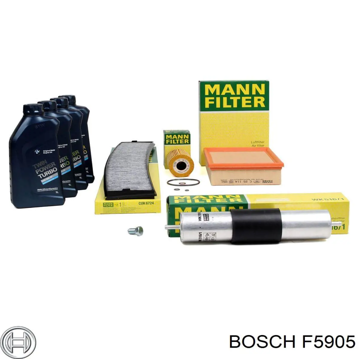 Фільтр тонкого очищення палива Bosch F5905 ціна, від 13.61 USD