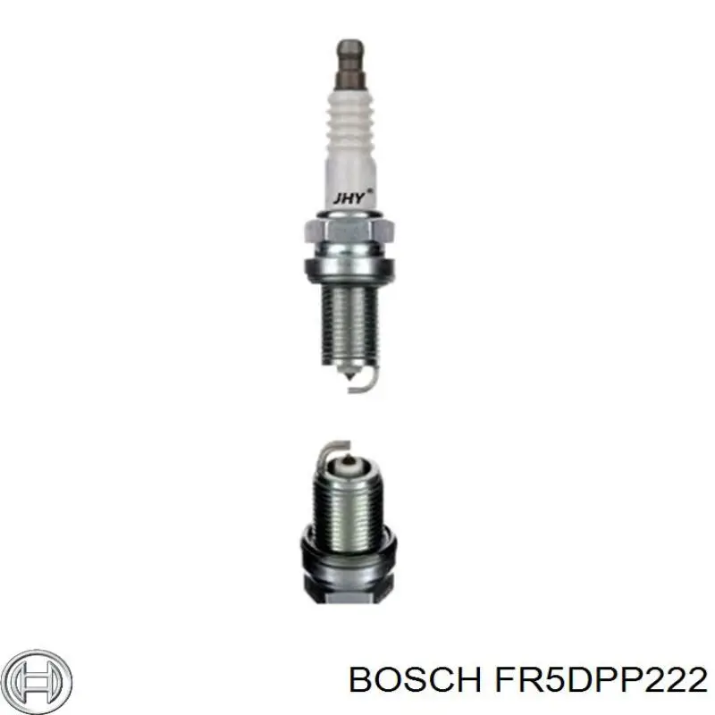 Свічки автомобільні Bosch FR5DPP222 ціна, від 9.98 USD