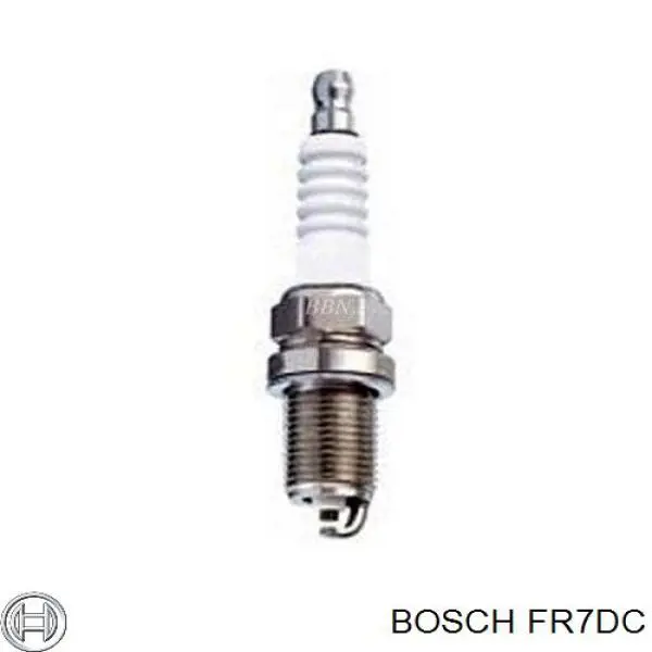 Свічки автомобільні Bosch FR7DC ціна, від 3.53 USD