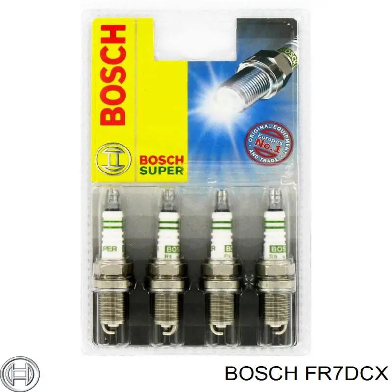 FR7DCX Bosch Свіча запалювання
