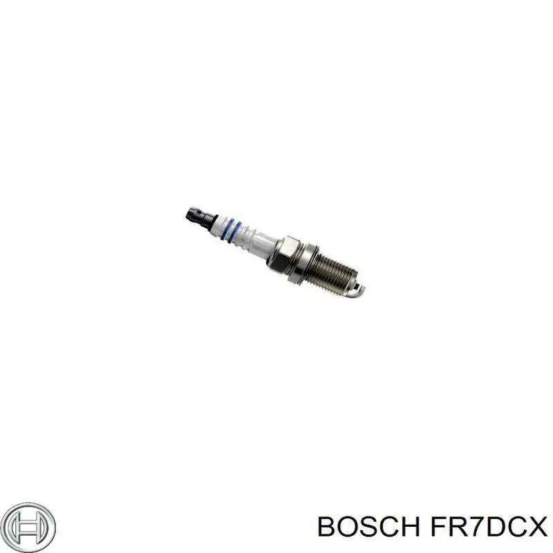 Свічки автомобільні Bosch FR7DCX ціна, від 3.35 USD