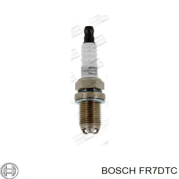 Свічки автомобільні Bosch FR7DTC ціна, від 2.86 USD