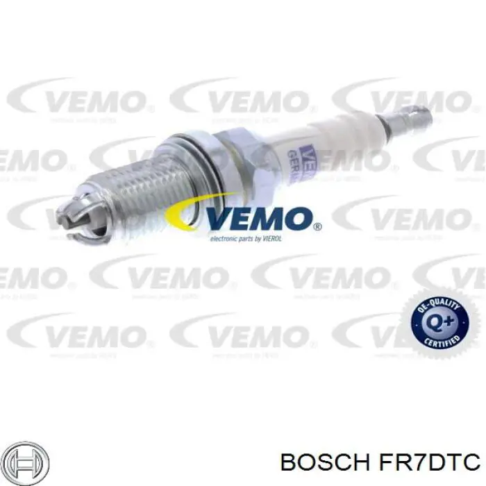 Купити FR7DTC Bosch Свічка запалювання