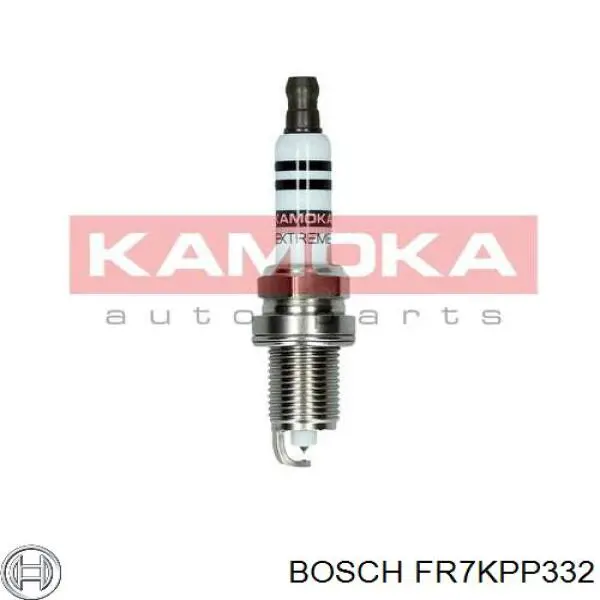 Свічки автомобільні Bosch FR7KPP332 ціна, від 16.79 USD