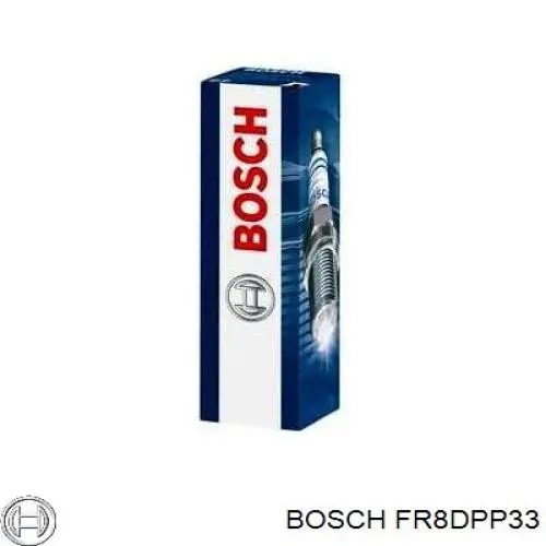 Свічки автомобільні Bosch FR8DPP33 ціна, від 3.02 USD