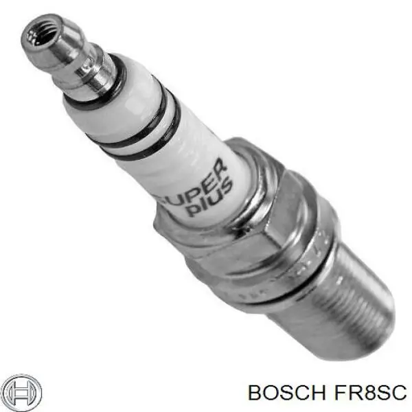 Свічки автомобільні Bosch FR8SC ціна, від 3.19 USD