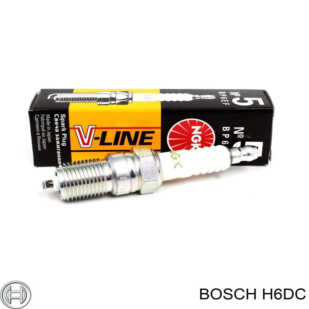 Свічки автомобільні Bosch H6DC ціна, від 3.87 USD