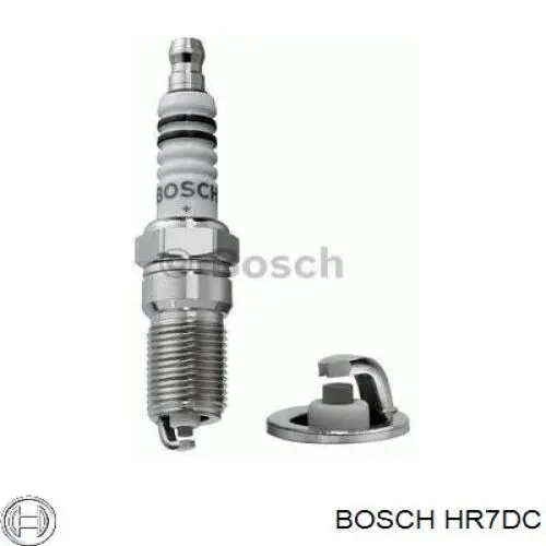 Свічки запалювання HR7DC Bosch