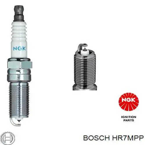 Свічки автомобільні Bosch HR7MPP ціна, від 2.78 USD