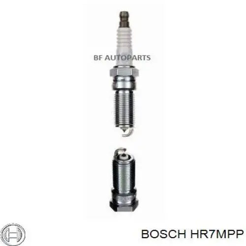 Свічки запалювання HR7MPP Bosch