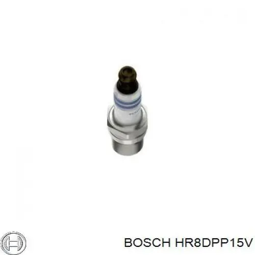 Свічки автомобільні Bosch HR8DPP15V
