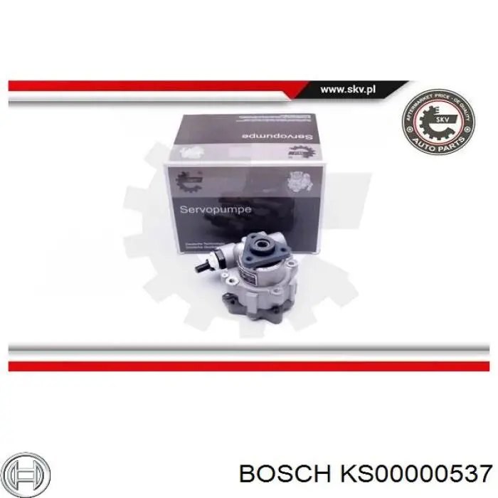 KS00000537 Bosch Насос гідропідсилювача