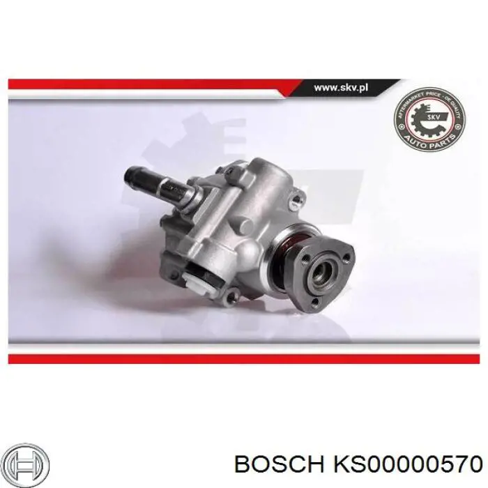 Насос гідропідсилювача керма Bosch KS00000570