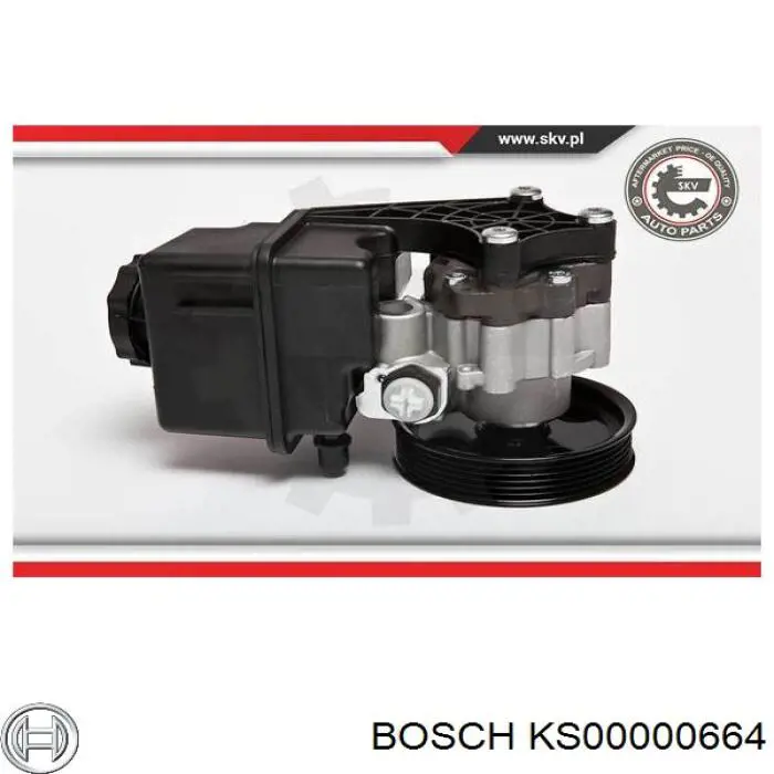 Насос гідропідсилювача керма Bosch KS00000664