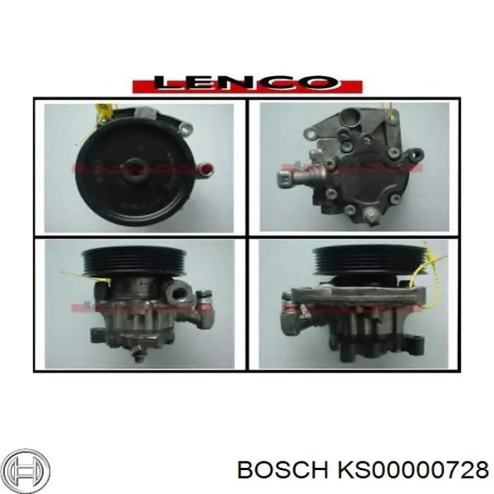KS00000728 Bosch Насос гідропідсилювача